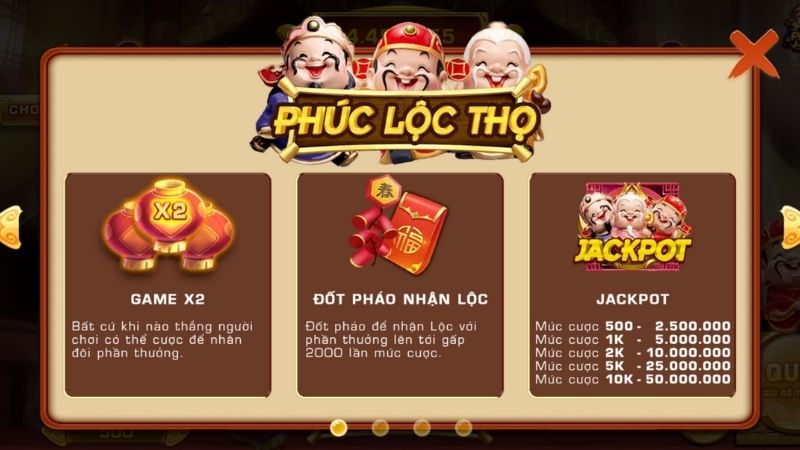 Du88 Slot Phúc Lộc Thọ với giao diện sinh động cùng tỷ lệ thưởng cao
