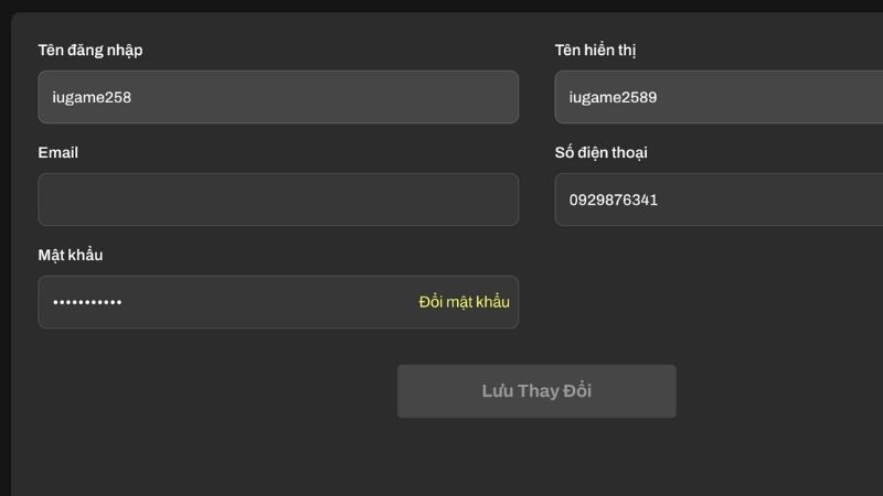 Du88 Đừng quên hoàn thiện hết các mục trong phần quản lý tài khoản cá nhân trên hệ thống Du88 Đừng quên hoàn thiện hết các mục trong phần quản lý tài khoản cá nhân trên hệ thống